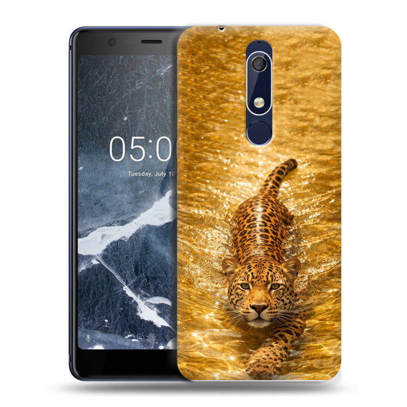Пластиковый чехол на Nokia 5.1 с принтом женский Пластиковый чехол на Nokia 5.1 с принтом женский