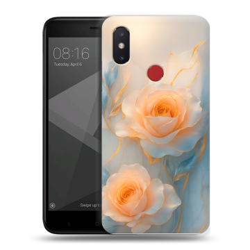 Силиконовый чехол на Xiaomi Mi8 SE с принтом Женский