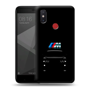 Силиконовый чехол на Xiaomi Mi8 SE с принтом БМВ BMW Силиконовый чехол на Xiaomi Mi8 SE с принтом БМВ BMW