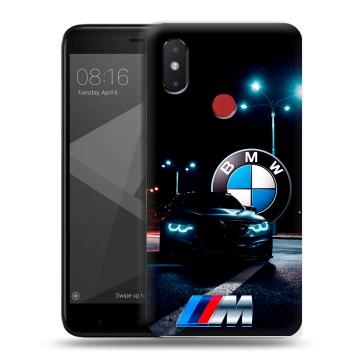Силиконовый чехол на Xiaomi Mi8 SE с принтом БМВ BMW Силиконовый чехол на Xiaomi Mi8 SE с принтом БМВ BMW