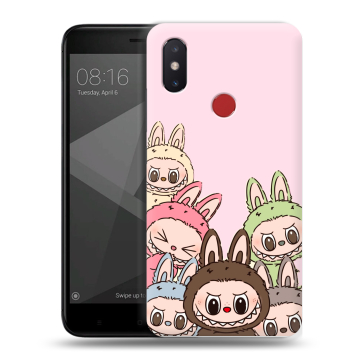 Силиконовый чехол на Xiaomi Mi8 SE с принтом Лабубу Силиконовый чехол на Xiaomi Mi8 SE с принтом Лабубу
