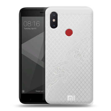 Силиконовый чехол на Xiaomi Mi8 SE с принтом Сотворение мира Силиконовый чехол на Xiaomi Mi8 SE с принтом Сотворение мира