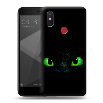 Силиконовый чехол на Xiaomi Mi8 SE с принтом Как приручить дракона Силиконовый чехол на Xiaomi Mi8 SE с принтом Как приручить дракона
