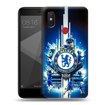 Силиконовый чехол на Xiaomi Mi8 SE с принтом Chelsea Челси