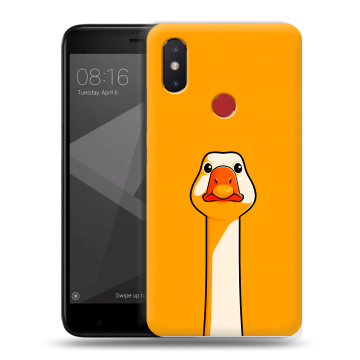 Силиконовый чехол на Xiaomi Mi8 SE с принтом Смешная утка