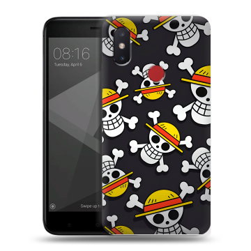 Силиконовый чехол на Xiaomi Mi8 SE с принтом One Piece Ван Пис