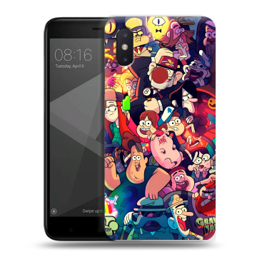Силиконовый чехол на Xiaomi Mi8 SE с принтом Gravity Falls Гравити Фолз Силиконовый чехол на Xiaomi Mi8 SE с принтом Gravity Falls Гравити Фолз