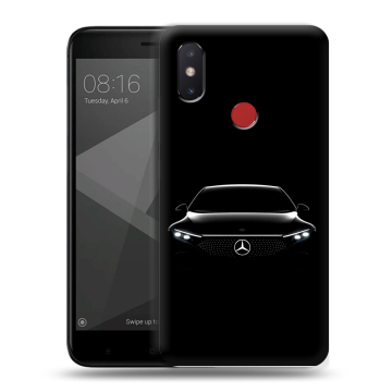 Силиконовый чехол на Xiaomi Mi8 SE с принтом Mercedes Мерседес Силиконовый чехол на Xiaomi Mi8 SE с принтом Mercedes Мерседес