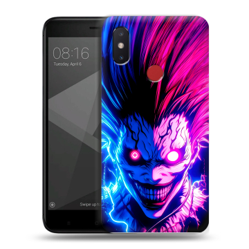 Силиконовый чехол на Xiaomi Mi8 SE с принтом Death note Тетрадь смерти