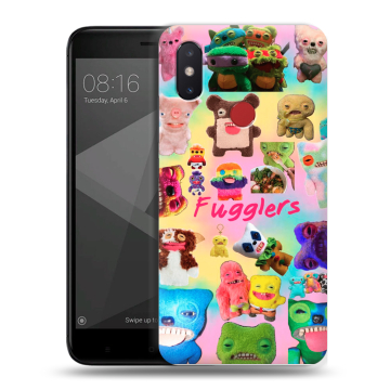 Силиконовый чехол на Xiaomi Mi8 SE с принтом Флагер Fuggler