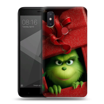 Силиконовый чехол на Xiaomi Mi8 SE с принтом Новый год