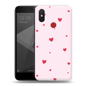 Силиконовый чехол на Xiaomi Mi8 SE с принтом для девочек