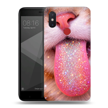 Силиконовый чехол на Xiaomi Mi8 SE с принтом для девочек