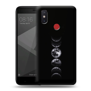 Силиконовый чехол на Xiaomi Mi8 SE с принтом женский Силиконовый чехол на Xiaomi Mi8 SE с принтом женский