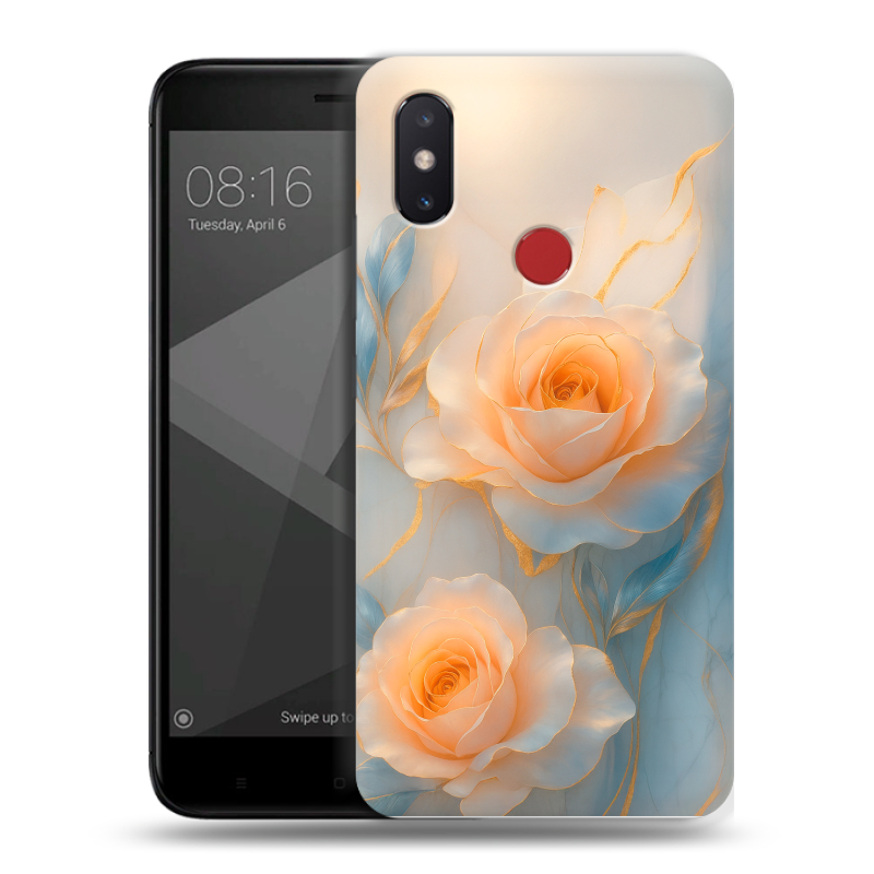 Пластиковый чехол на Xiaomi Mi8 SE с принтом Женский Пластиковый чехол на Xiaomi Mi8 SE с принтом Женский