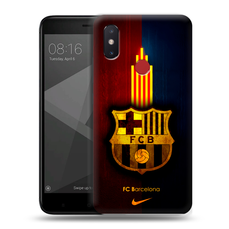 Пластиковый чехол на Xiaomi Mi8 SE с принтом Барселона Barcelona Пластиковый чехол на Xiaomi Mi8 SE с принтом Барселона Barcelona