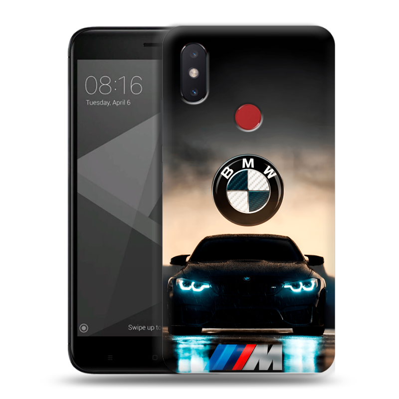 Пластиковый чехол на Xiaomi Mi8 SE с принтом БМВ BMW Пластиковый чехол на Xiaomi Mi8 SE с принтом БМВ BMW