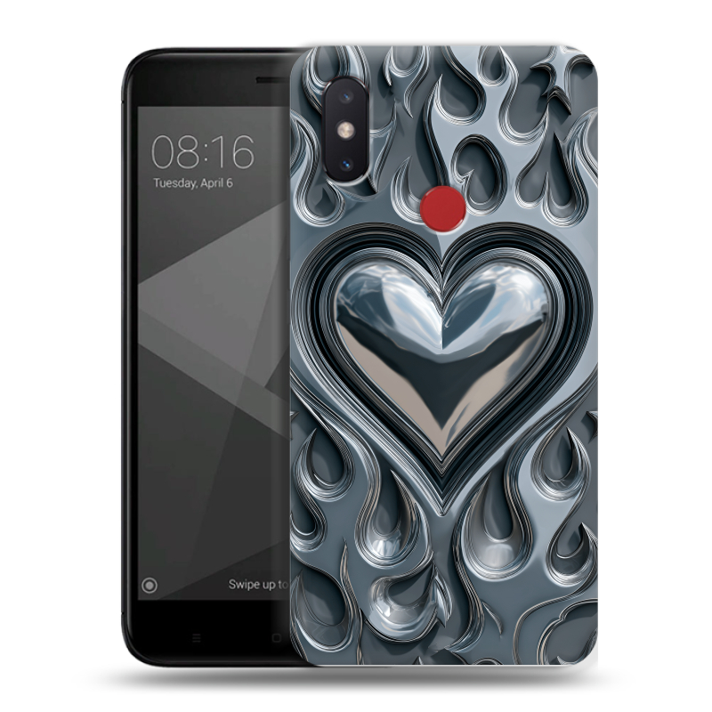 Силиконовый чехол на Xiaomi Mi8 SE с принтом Y2K Силиконовый чехол на Xiaomi Mi8 SE с принтом Y2K