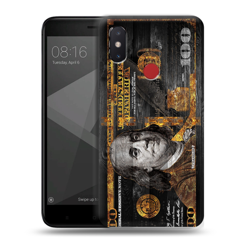 Пластиковый чехол на Xiaomi Mi8 SE с принтом Доллар деньги Пластиковый чехол на Xiaomi Mi8 SE с принтом Доллар деньги