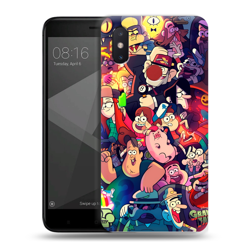 Силиконовый чехол на Xiaomi Mi8 SE с принтом Gravity Falls Гравити Фолз Силиконовый чехол на Xiaomi Mi8 SE с принтом Gravity Falls Гравити Фолз