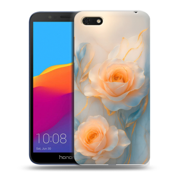 Силиконовый чехол на Huawei Honor 7A с принтом Женский Силиконовый чехол на Huawei Honor 7A с принтом Женский