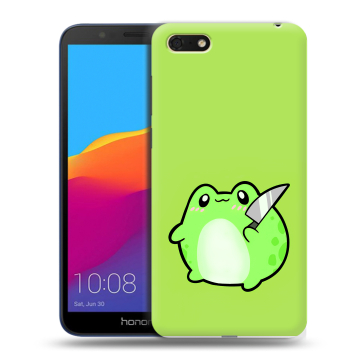 Силиконовый чехол на Huawei Honor 7A с принтом Лягушенок Силиконовый чехол на Huawei Honor 7A с принтом Лягушенок