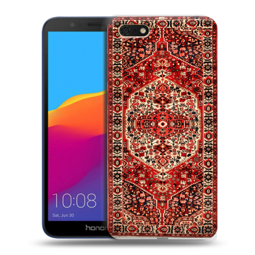 Силиконовый чехол на Huawei Honor 7A с принтом Ковер