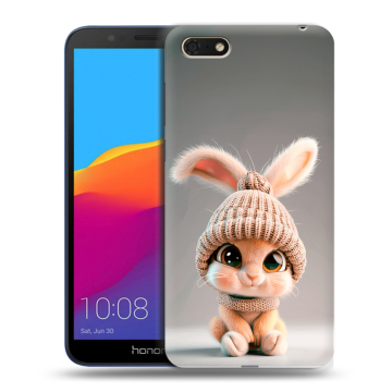 Силиконовый чехол на Huawei Honor 7A с принтом Кролик