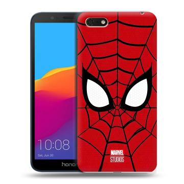 Силиконовый чехол на Huawei Honor 7A с принтом человек паук spiderman