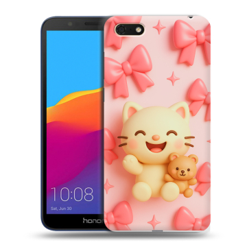 Силиконовый чехол на Huawei Honor 7A с принтом для девочек Силиконовый чехол на Huawei Honor 7A с принтом для девочек