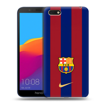 Силиконовый чехол на Huawei Honor 7A с принтом Барселона Barcelona