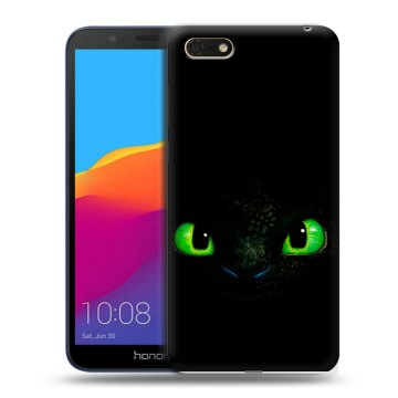 Силиконовый чехол на Huawei Honor 7A с принтом Как приручить дракона Силиконовый чехол на Huawei Honor 7A с принтом Как приручить дракона