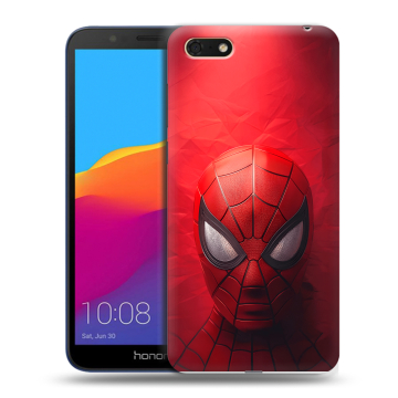 Силиконовый чехол на Huawei Honor 7A с принтом Spiderman Человек паук Силиконовый чехол на Huawei Honor 7A с принтом Spiderman Человек паук