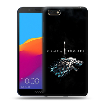 Силиконовый чехол на Huawei Honor 7A с принтом Игра Престолов Game Thrones Силиконовый чехол на Huawei Honor 7A с принтом Игра Престолов Game Thrones