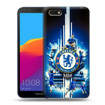 Силиконовый чехол на Huawei Honor 7A с принтом Chelsea Челси Силиконовый чехол на Huawei Honor 7A с принтом Chelsea Челси