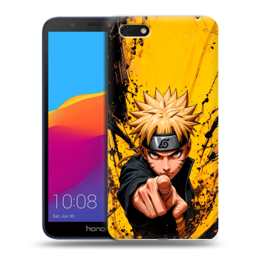 Силиконовый чехол на Huawei Honor 7A с принтом Naruto Наруто Силиконовый чехол на Huawei Honor 7A с принтом Naruto Наруто