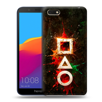 Силиконовый чехол на Huawei Honor 7A с принтом Squid Game Игра кальмара Силиконовый чехол на Huawei Honor 7A с принтом Squid Game Игра кальмара