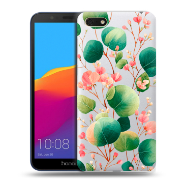Силиконовый чехол на Huawei Honor 7A с принтом женский Силиконовый чехол на Huawei Honor 7A с принтом женский