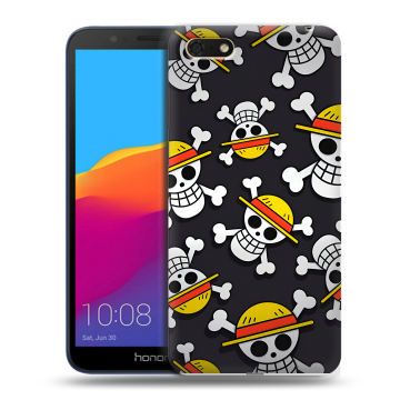 Силиконовый чехол на Huawei Honor 7A с принтом One Piece Ван Пис Силиконовый чехол на Huawei Honor 7A с принтом One Piece Ван Пис