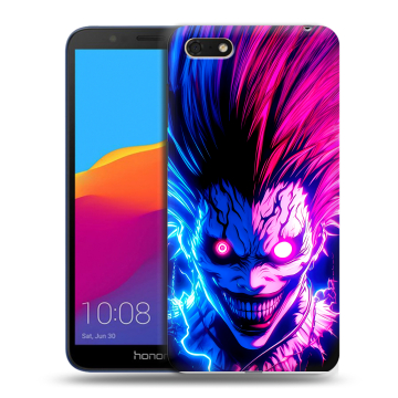 Силиконовый чехол на Huawei Honor 7A с принтом Death note Тетрадь смерти Силиконовый чехол на Huawei Honor 7A с принтом Death note Тетрадь смерти
