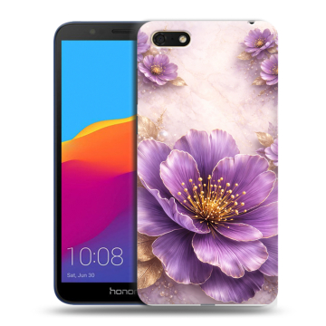 Силиконовый чехол на Huawei Honor 7A с принтом женский Силиконовый чехол на Huawei Honor 7A с принтом женский