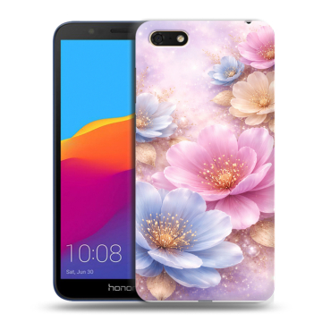 Силиконовый чехол на Huawei Honor 7A с принтом женский Силиконовый чехол на Huawei Honor 7A с принтом женский