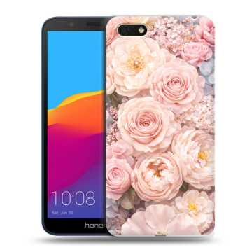 Силиконовый чехол на Huawei Honor 7A с принтом женский Силиконовый чехол на Huawei Honor 7A с принтом женский