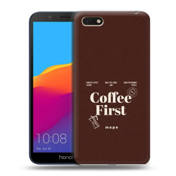 Силиконовый чехол на Huawei Honor 7A с принтом женский Силиконовый чехол на Huawei Honor 7A с принтом женский