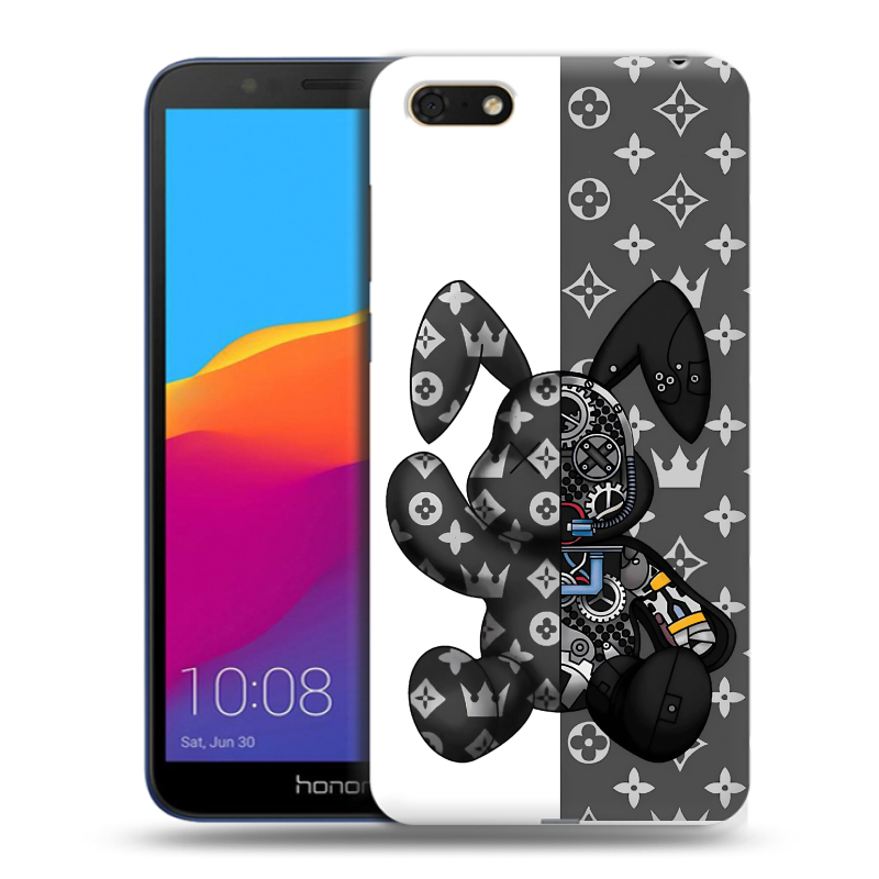 Силиконовый чехол на Huawei Honor 7A с принтом Луи робот Силиконовый чехол на Huawei Honor 7A с принтом Луи робот
