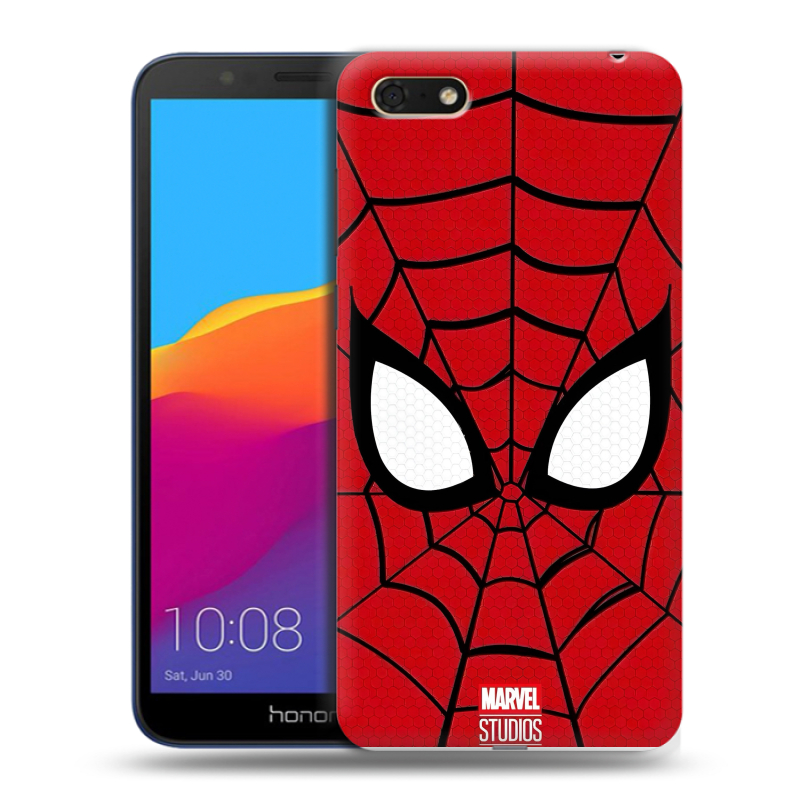 Силиконовый чехол на Huawei Honor 7A с принтом человек паук spiderman Силиконовый чехол на Huawei Honor 7A с принтом человек паук spiderman
