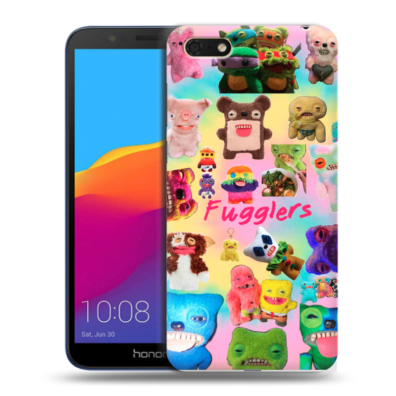 Силиконовый чехол на Huawei Honor 7A с принтом Флагер Fuggler Силиконовый чехол на Huawei Honor 7A с принтом Флагер Fuggler