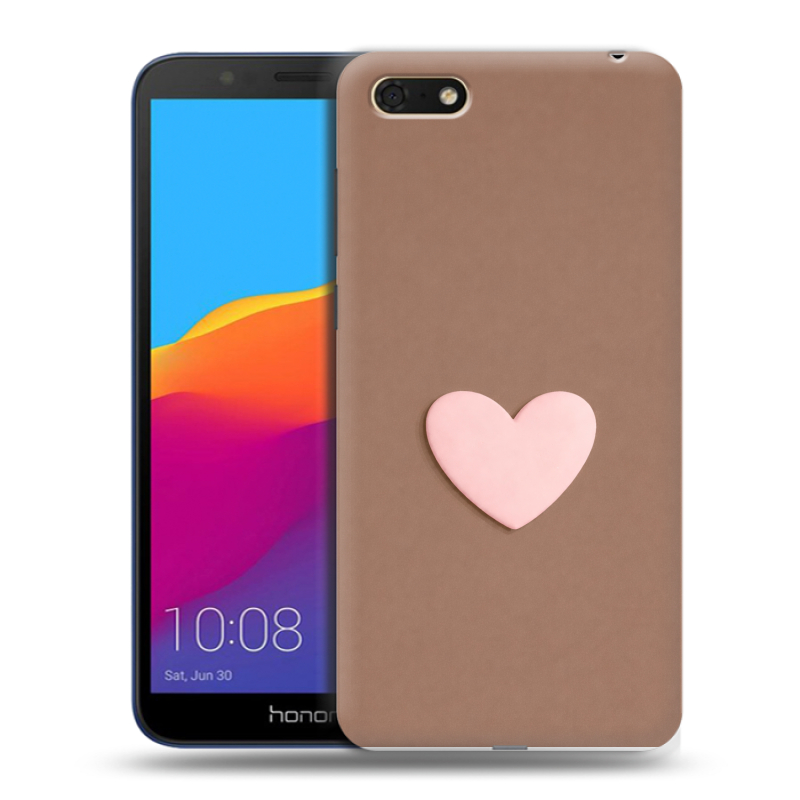 Силиконовый противоударный чехол на Huawei Honor 7A с принтом женский Силиконовый противоударный чехол на Huawei Honor 7A с принтом женский