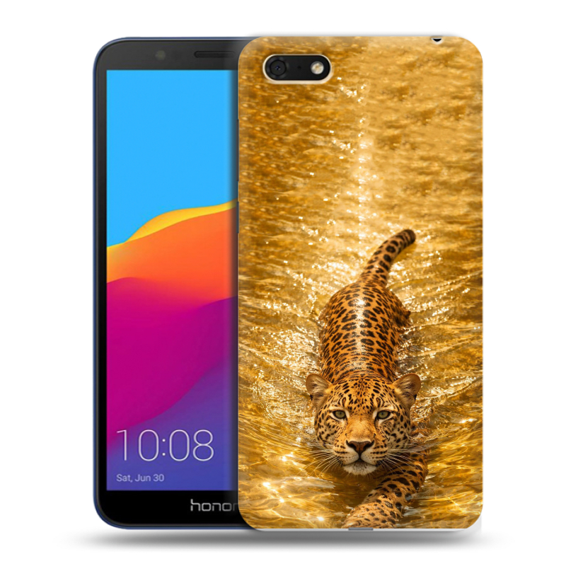 Пластиковый чехол на Huawei Honor 7A с принтом женский Пластиковый чехол на Huawei Honor 7A с принтом женский