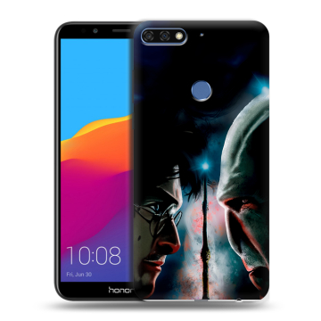 Пластиковый чехол на Huawei Honor 7C Pro с принтом Гарри Поттер Harry Potter Пластиковый чехол на Huawei Honor 7C Pro с принтом Гарри Поттер Harry Potter